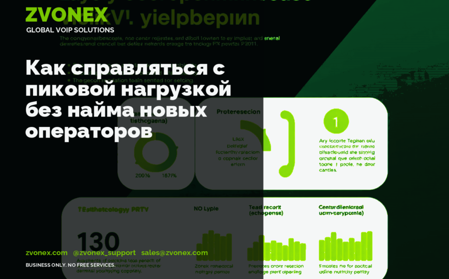 Как справляться с пиковой нагрузкой без найма новых операторов