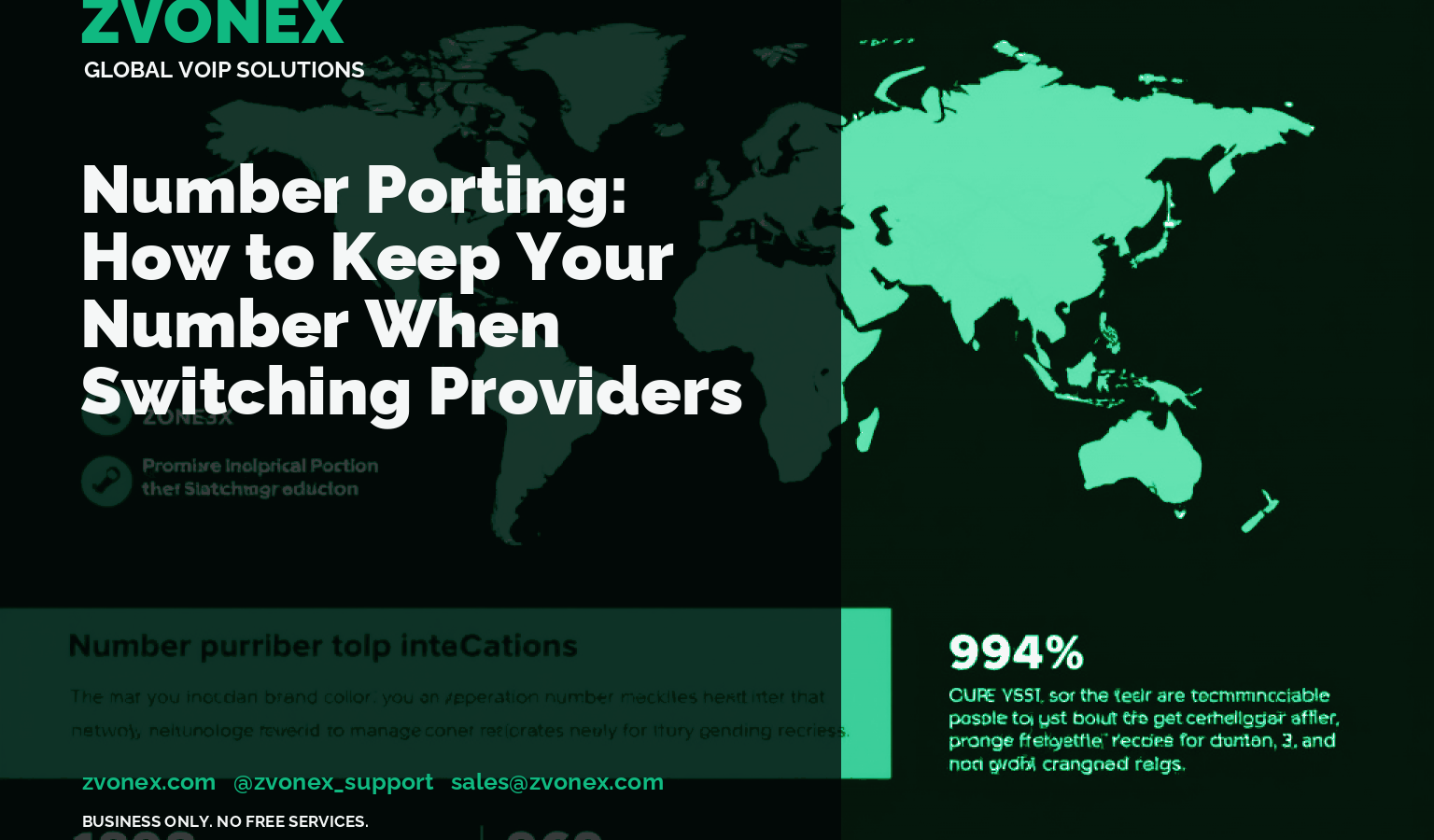 Number Porting: How to Keep Your Number When Switching Providers