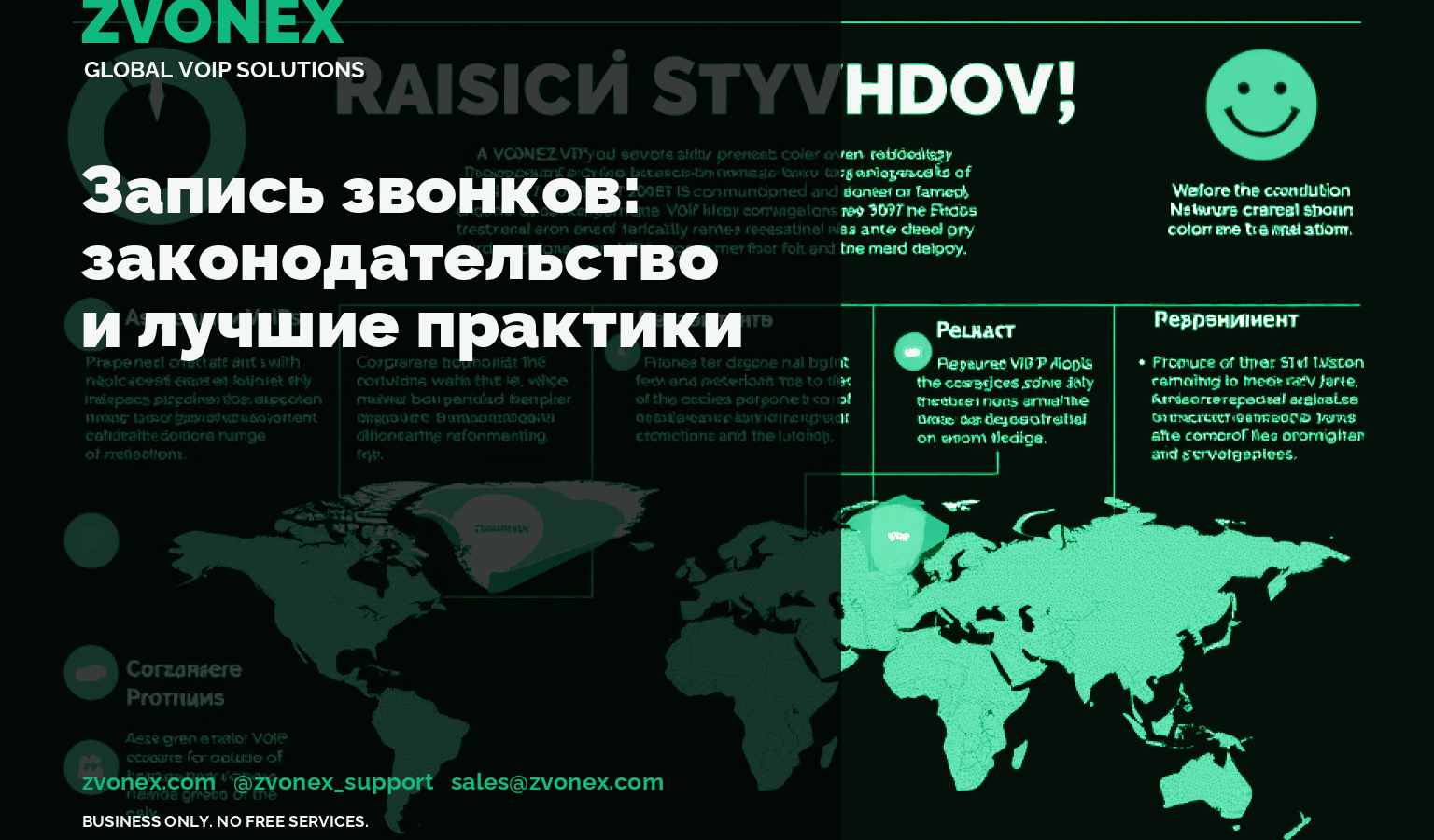 Запись звонков: законодательство и лучшие практики