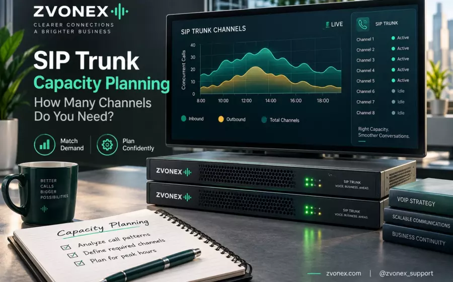 SIP Trunk Capacity Planning: How Many Channels Do You Need?