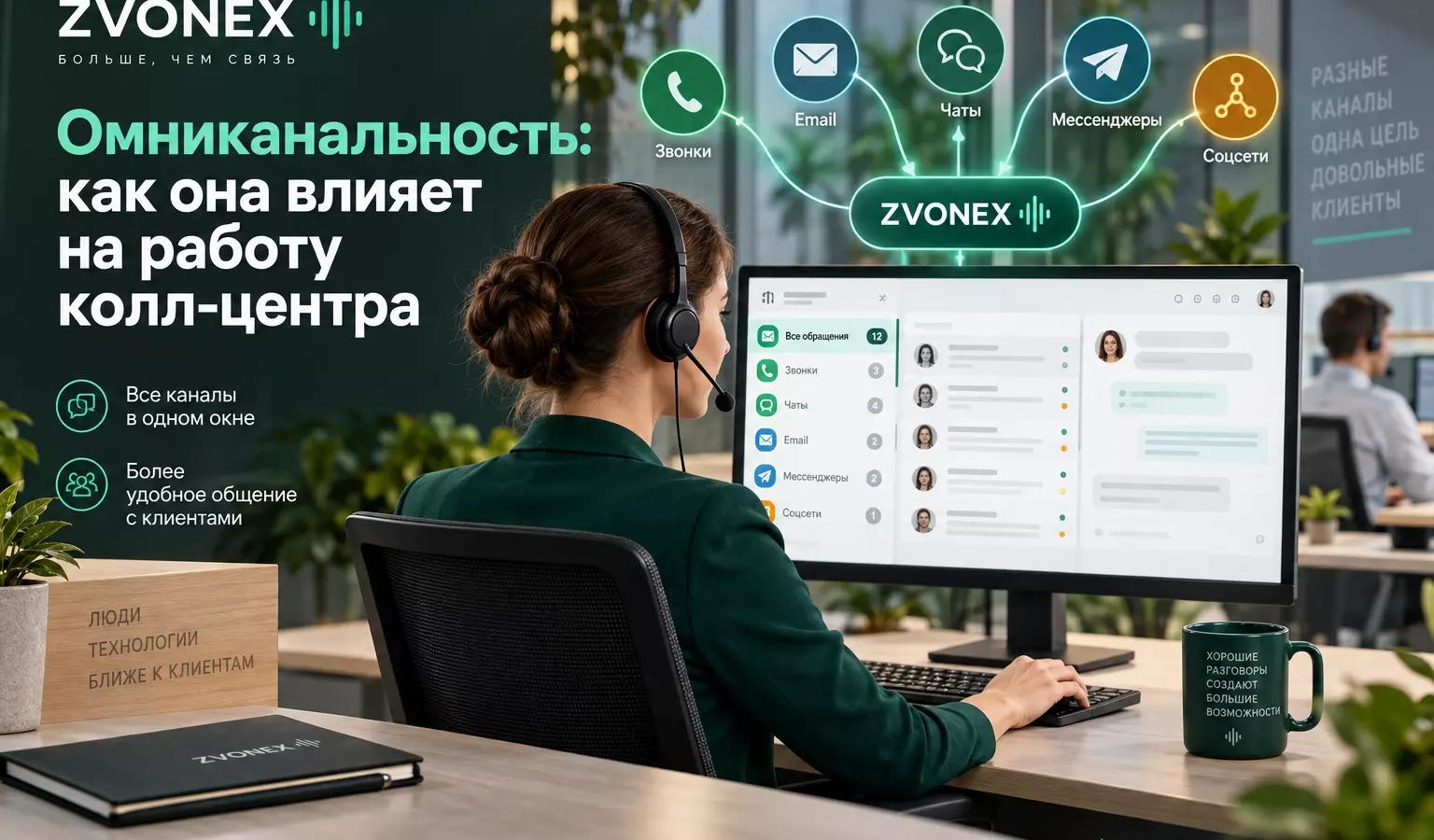 Омниканальность: как она влияет на работу колл-центра