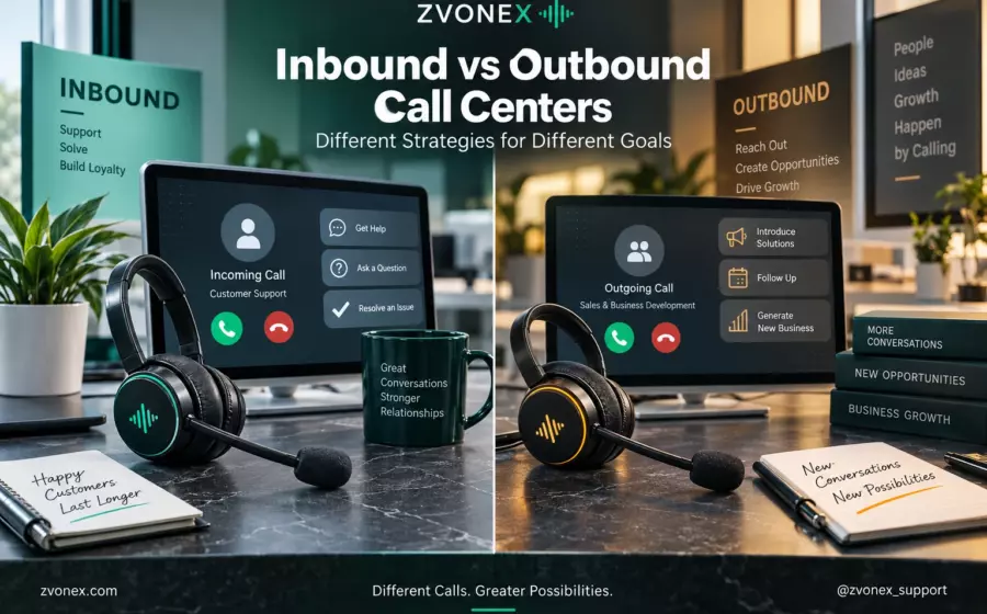 Inbound vs Outbound Call Centers: Different Strategies for Different Goals